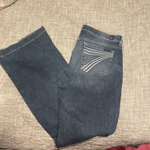 7 For All Man Kind DOJO Flare Jeans